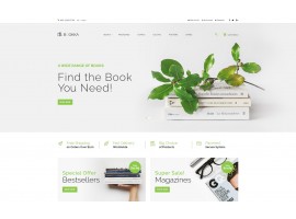 BOOKKA - Books Shop Shop Template