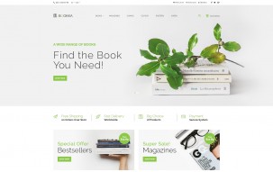 BOOKKA - Books Shop Shop Template