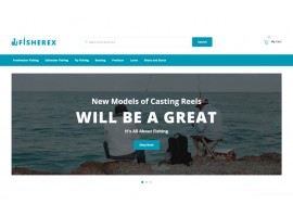 Fisherex - Fishing Store Shop Template
