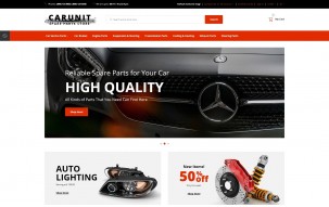 CarUnit - Spare Parts Shop Template