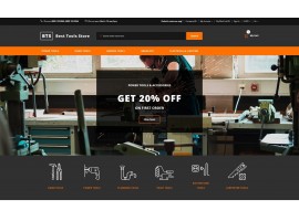 Best Tools Store Shop Template
