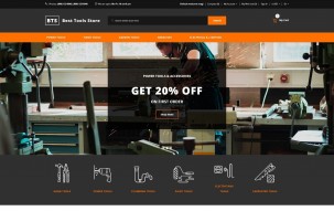 Best Tools Store Shop Template