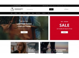 Fashion World Shop Template
