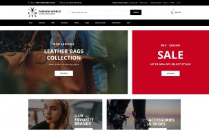 Fashion World Shop Template