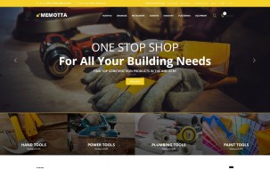 Memotta - Building Materials Store Shop Template
