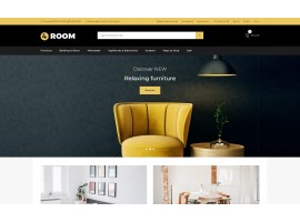 4 Room - Home Furniture Store Shop Template