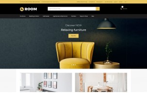 4 Room - Home Furniture Store Shop Template