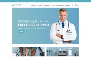 Exciolen - Medical Equipment Store Shop Template