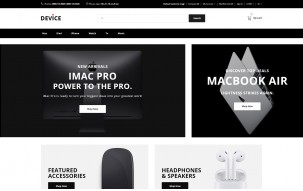 Device - Gadget Shop Template