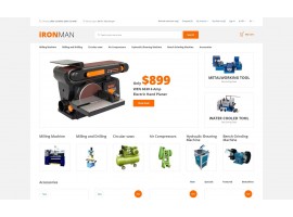 IronMan Shop Template