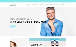 Glasseris - Glasses Store Shop Template
