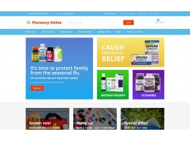 Pharmacy Online - Drug Store Shop Template
