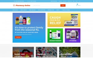 Pharmacy Online - Drug Store Shop Template