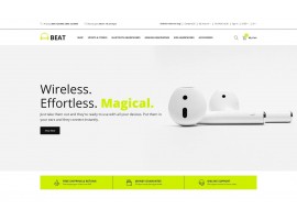 Beat - Headphones Store Shop Template