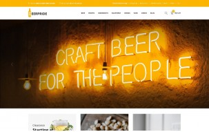 Beerpride - Homebrew Equipment & Supplies Shop Template