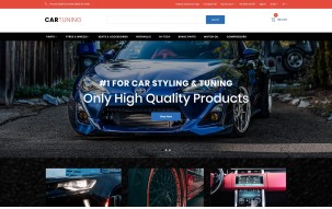 Car Tuning Modern Shop Template
