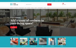 Home Furniture - Interior and Furniture Minimalistic Shop Template