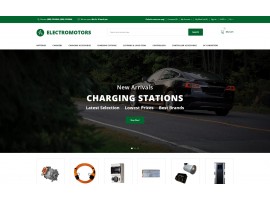 Electromotors - Car Parts Responsive Simple Shop Template