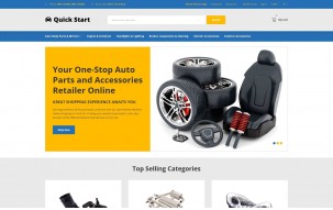 Quick Start - Cars & Motorcycles E-commerce Shop Template