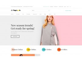 Top Look - Fashion & Beauty Creative Shop Template