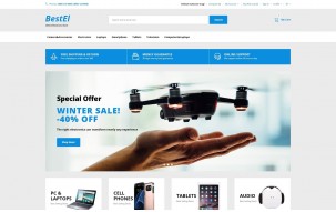 BestEl - Electronics Store Ready-To-Use Minimalistic Shop Template