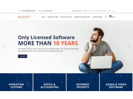 Nosoft - Software Parallax Stylish Shop Template