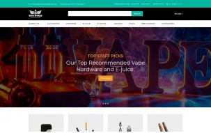 Vape World - E-Cigars Responsive Fancy Shop Template