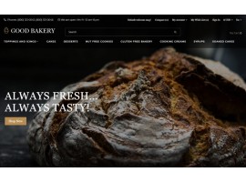 Good Bakery - Baking Shop Modern Shop Template