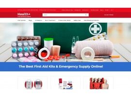 Health+ - First Aid Online Store Clean Shop Template