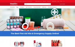 Health+ - First Aid Online Store Clean Shop Template