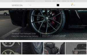 Wheelsa - Cars & Motorcycles Ready-to-Use Clean Shop Template