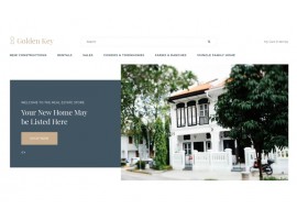 Golden Key - Real Estate Clean Shop Template