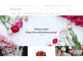 Lady Flor - Flower Shop Multipage Creative Shop Template