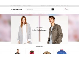 Black Button - Fashion Store Elegant Shop Template