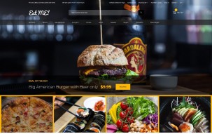 Eat Me - Cafe and Restaurant Creative Shop Template