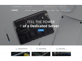 Hostinged - Hosting Reliable Clean Shop Template