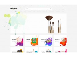 Colorad - Art Store Clean Shop Template