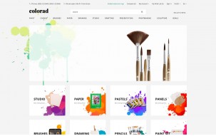 Colorad - Art Store Clean Shop Template