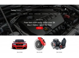 Tuning Master - Car Tuning Modern Shop Template