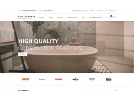 BuildMarket - Building Materials Clean Shop Template