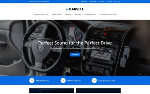 Carsell - Car Audio Multipage Clean Shop Template