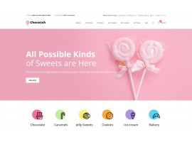 Chocotch - Sweet Shop E-commerce Creative Shop Template