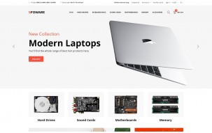 Sfoware - Computer Shop Multipage Clean Shop Template
