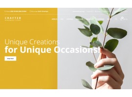 Crafter - Gifts Multipage Creative Shop Template