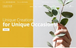 Crafter - Gifts Multipage Creative Shop Template