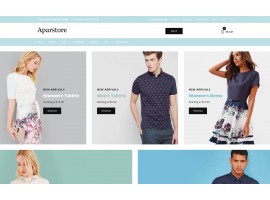 Aparstore - Clothing Multipage Modern Shop Template