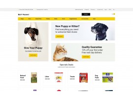 Best Friends - Pets Store Clean Shop Template