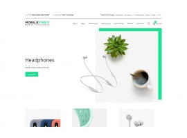 MobileFiber - Mobile Accessories Store Clean Shop Template