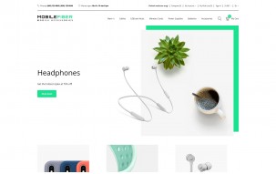 MobileFiber - Mobile Accessories Store Clean Shop Template