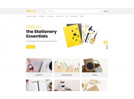 Tipstamp - Stationery Store Clean Shop Template